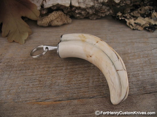 George Muller - Boar Warthog Tusk Keychain XL  - Image 4