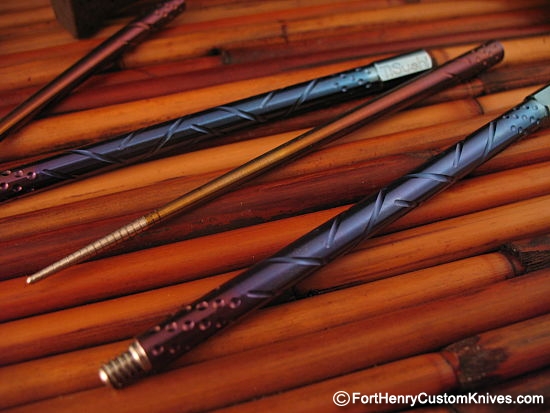 Steve Kelly - Ti Chopsticks - Rainbow  - Image 3