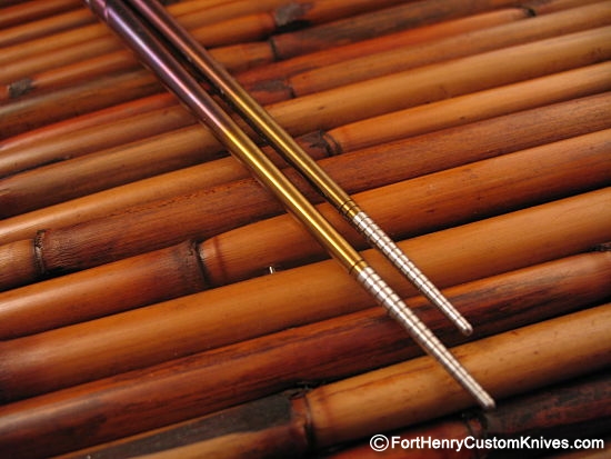 Steve Kelly - Ti Chopsticks - Rainbow  - Image 6