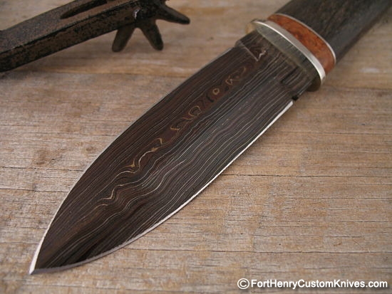 Herb Derr - Gambler's Dagger - Rare Damascus - Image 3