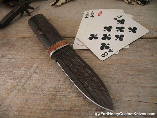 Herb Derr - Gambler's Dagger - Rare Damascus - Image 5