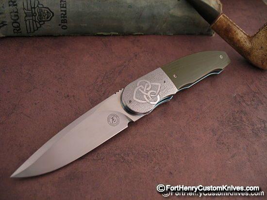 Andre Thorburn - Engraved Gentleman's Flipper