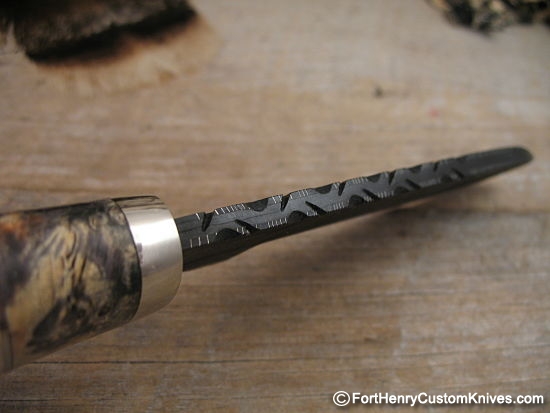 Herb Derr - NEW San Mai Damascus Hunter - Image 4