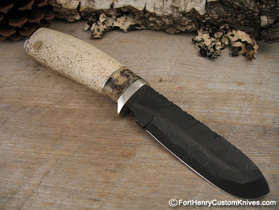 Herb Derr - NEW San Mai Damascus Hunter - Image 5