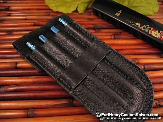 Steve Kelly - Ti Sushi Chopsticks - Deep Sea Blue - Image 4