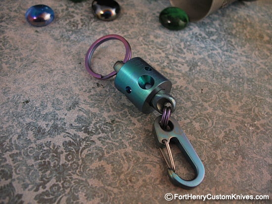 Patrick Ober - Floating Lantern Titanium Keychain - Image 2