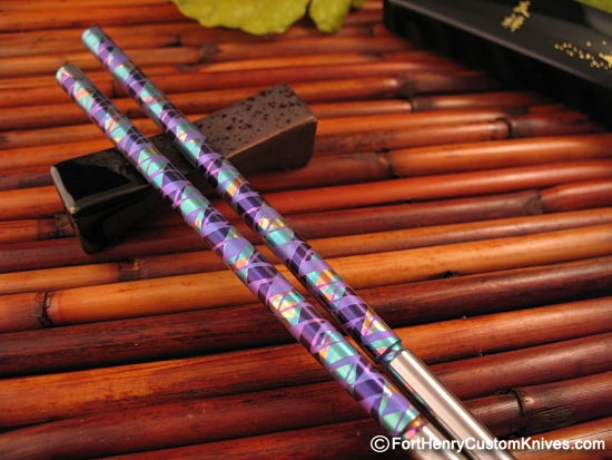 Alan Folts - Titanium Chopsticks ~ Argyle