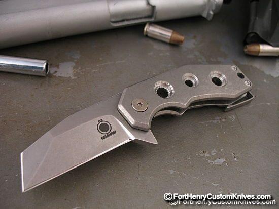 Jon Graham Knives - Mid-Tech Stubby Razelcliff