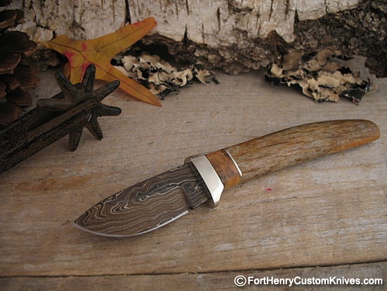 Herb Derr - NEW Neck Knife w/Mag Sheath