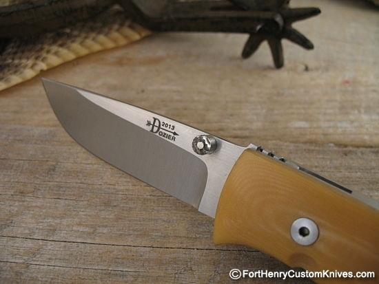 Bob Dozier - Rare Folding Trapper - Image 3