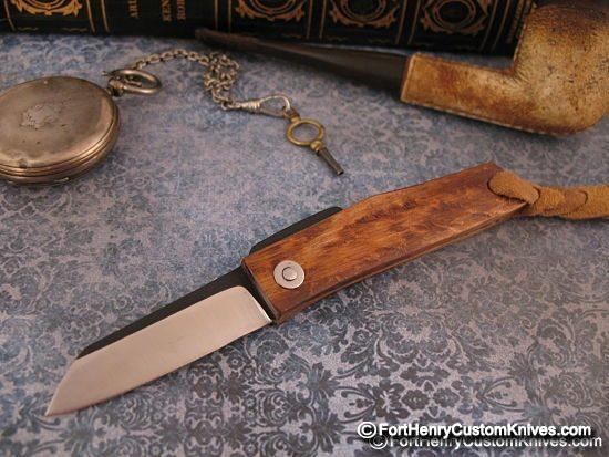 Hiroaki Ohta - Mini Friction Folder - Nara Wood