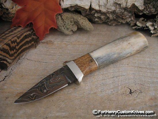 Herb Derr - NEW Neck Knife w/Mag Sheath