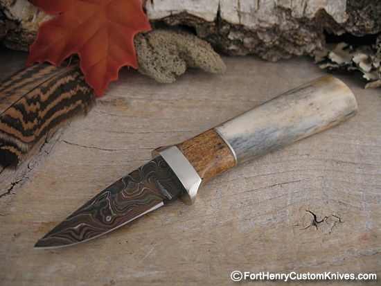 Herb Derr - NEW Neck Knife w/Mag Sheath