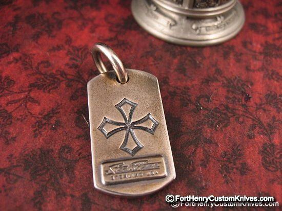 Steel Flame - Crusader Lion Dog Tag - Image 2