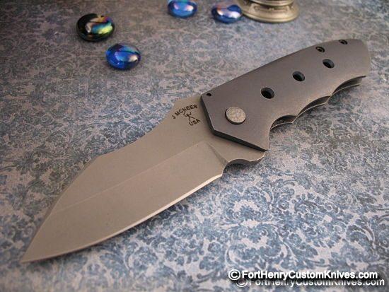 Mcnees Custom Knives - NEW Design Bolt Flipper