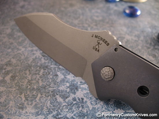 Mcnees Custom Knives - NEW Design Bolt Flipper - Image 5