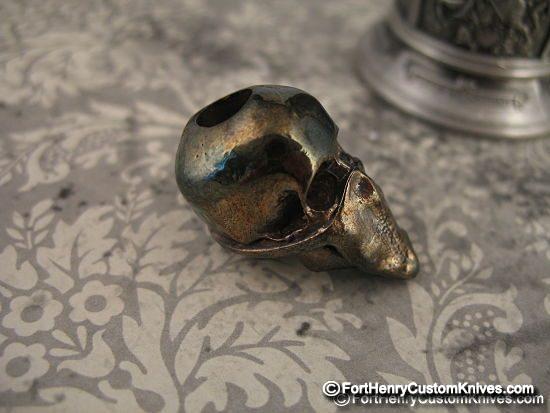 Michael Zieba - Custom Cast Brass Bead - Speak No Evil - Image 4