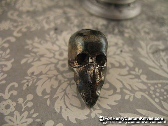 Michael Zieba - Custom Cast Brass Bead - Speak No Evil