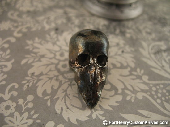 Michael Zieba - Custom Cast Brass Bead - Speak No Evil