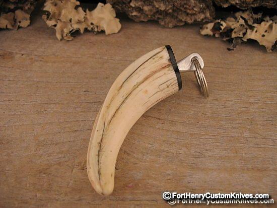 George Muller - Boar Warthog Tusk Keychain L