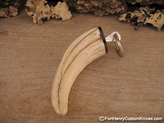 George Muller - Boar Warthog Tusk Keychain L