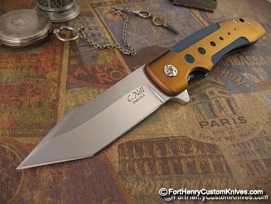 Chad Nell - ESG Tanto Flipper - MokuTi Clip