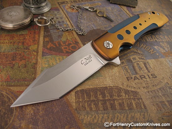 Chad Nell - ESG Tanto Flipper - MokuTi Clip