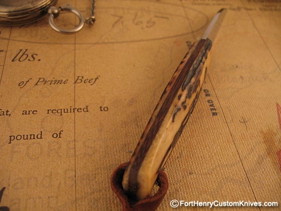 Hiroaki Ohta - Gentleman's Stag Belt Knife - Image 4