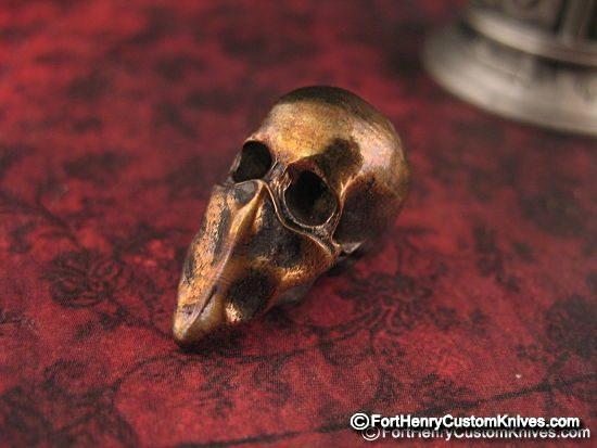 Michael Zieba - Custom Cast Bronze Bead (Medium)