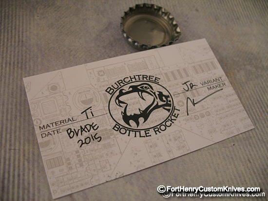 Burchtree Bladeworks -  Jr. Bottle Rocket - Image 3