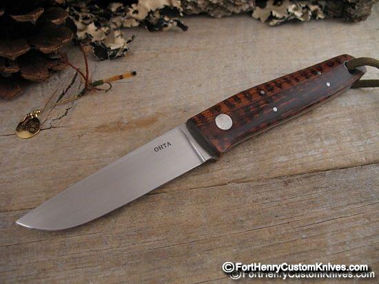 Hiroaki Ohta - Full Tang Drop Point