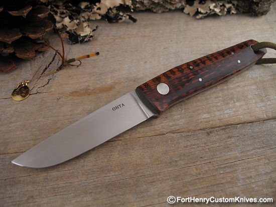 Hiroaki Ohta - Full Tang Drop Point