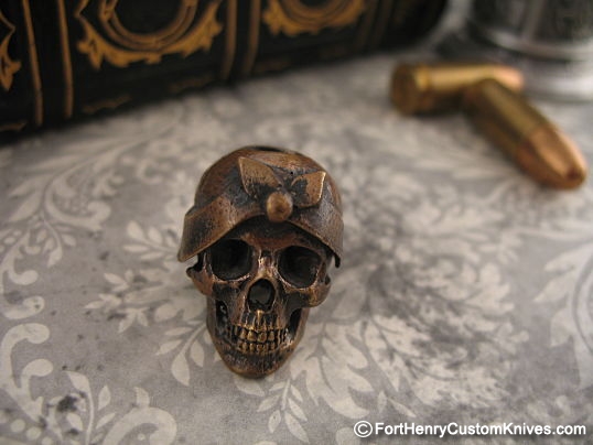 Michael Zieba - Large Cast Bronze Bead - Image 2