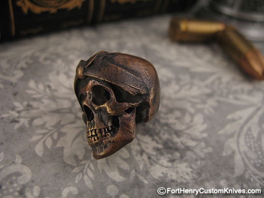 Michael Zieba - Large Cast Bronze Bead - Image 5