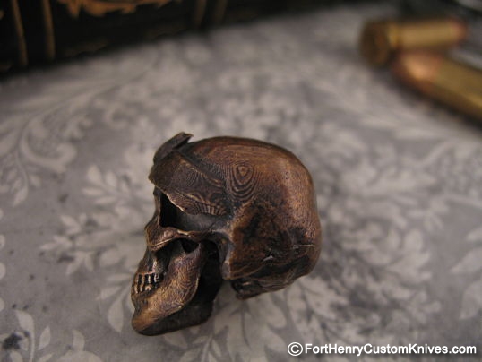 Michael Zieba - Large Cast Bronze Bead - Image 3