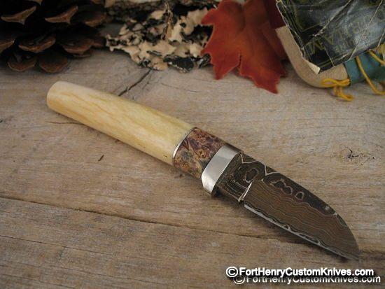 Herb Derr - NEW Neck Knife w/Mag Sheath