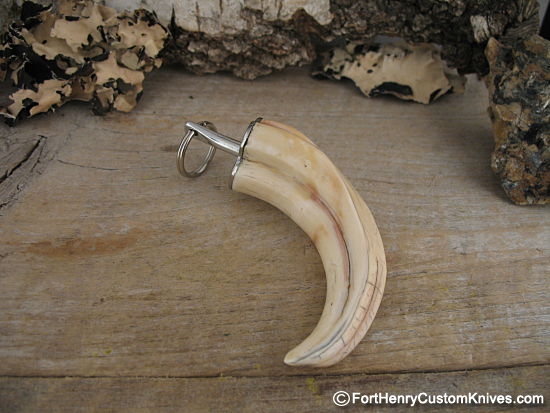George Muller - Boar Warthog Tusk Keychain XL