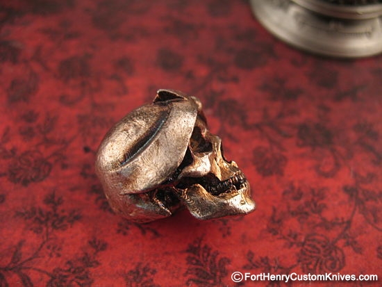 Michael Zieba - Large Cast Brass Bead - Image 3