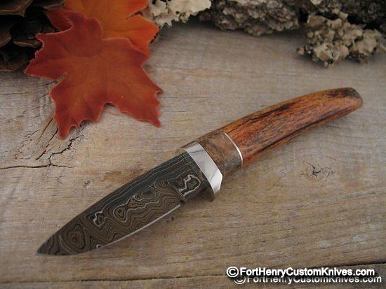 Herb Derr - NEW Neck Knife w/Mag Sheath