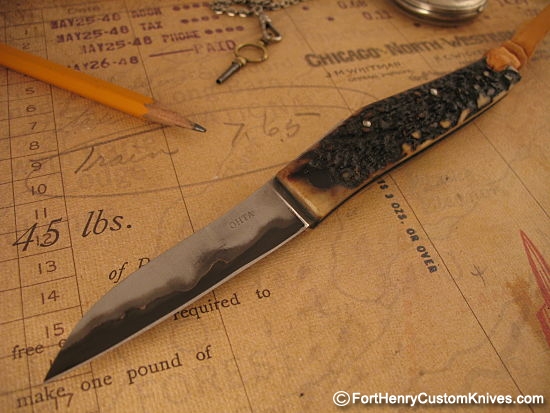 Hiroaki Ohta - Large Stag Friction Folder ~ Neck Sheath