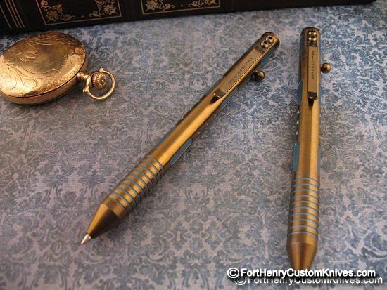Brian Fellhoelter - Anodized TiBolt Pen/Pencil Set