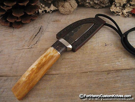 Herb Derr - NEW Neck Knife w/Mag Sheath