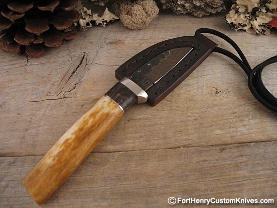 Herb Derr - NEW Neck Knife w/Mag Sheath