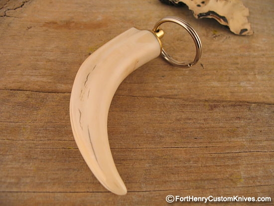 George Muller - Boar Warthog Tusk Keychain - Image 3