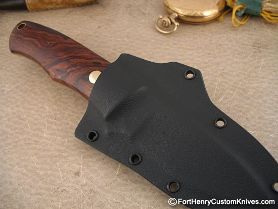 Dan Crotts - Custom Drop Point - Ironwood - S90V - Image 6