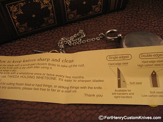 Takeda - Inagaki Special Linerlock Friction Folder - Image 5