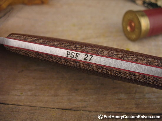 Bob Dozier - Rare Custom Ordered Drop Point - PSF-27 - Image 3