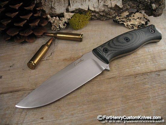 Nathan Carothers - Rare Hand Ground Field Knife
