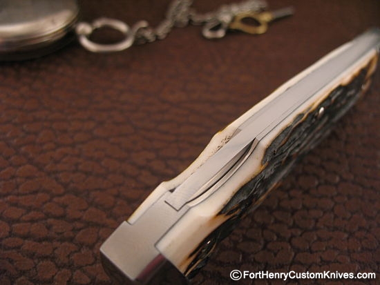 Ryuichi Kawamura - Stag Single Blade Lockback - Image 5