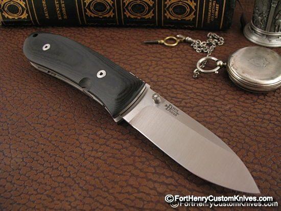 Bob Dozier - Rare Lefty - Large Folding Hunter